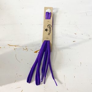 Converse Purple Metallic Shoe Lace -45